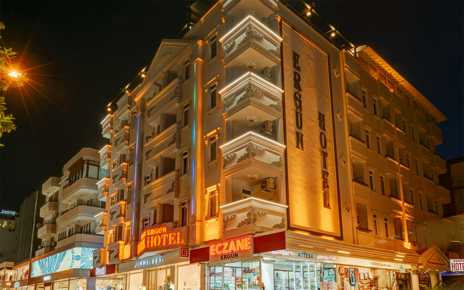 Ergün Otel İletişim